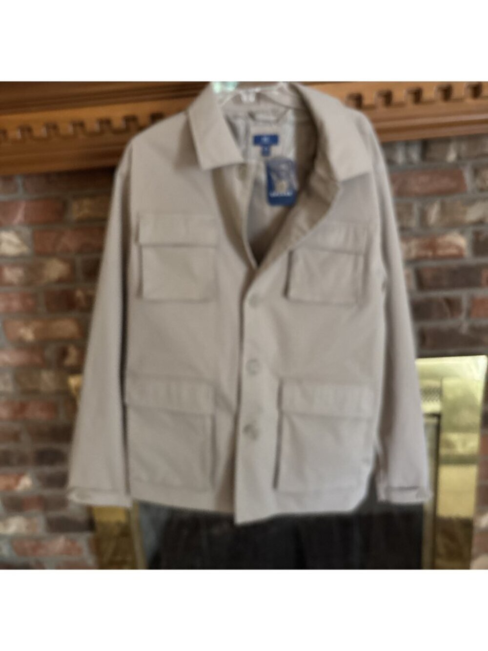 New George Men’s Utility Lightweight Jacket 4 Pockets Size Medium (38-40)